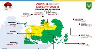 Pasien Covid-19 di Batam Tersisa 10 Orang, 7 Kecamatan Hijau