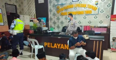 Puluhan Remaja Perang Sarung di Tanjung Pinang Diamankan Polisi