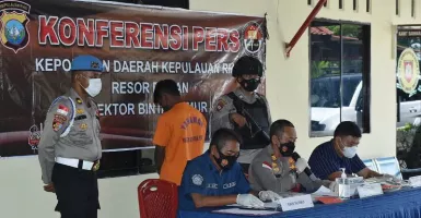 6 Jam Usai Beraksi, Penikam Anak di Bintan Keok di Tangan Polisi