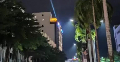 Lanud Batam Tertibkan Lampu Sorot di Hotel Sky One Harbour Bay