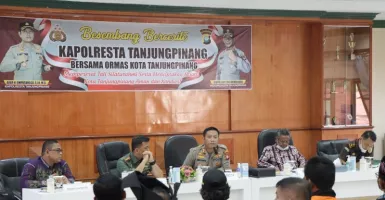 Kapolresta Tanjung Pinang Temui Puluhan Ormas, untuk Apa?