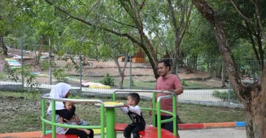 Kabar Gembira! Tempat Bermain Anak di Taman Rusa Tambah Lagi