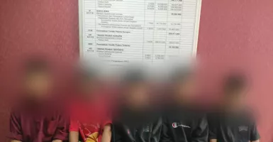 Viral di Medsos, 5 Remaja di Tanjung Pinang Malah Diciduk Polisi