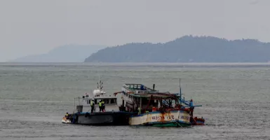 2 Kapal Vietnam Ditenggelamkan di Pulau Galang