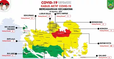 Kasus Covid-19 Bertambah, Satu Kecamatan di Batam Zona Merah