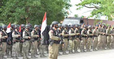 103 Personel Brimob Berangkat ke Papua, Amankan Freeport