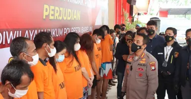Polresta Barelang Berantas Judi Pingpong, Alat Main Turut Disita