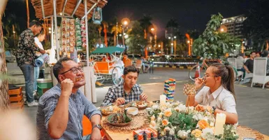 Makan Angkringan di Hotel Sambil Menikmati Suasana ala Yogyakarta