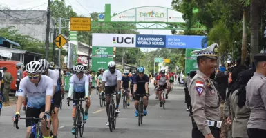 Hari Kedua Tour de Bintan, Kapolsek Beberkan Kondisi Event