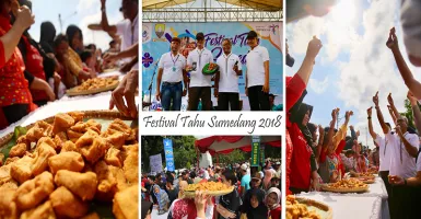 Didukung Kemenpar, Festival Tahu Sumedang 2018 Sukses