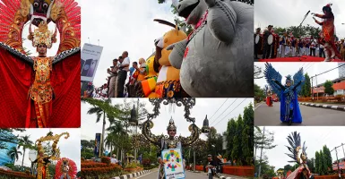 Semarak Parade Asian Games 2018 Palembang