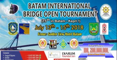 Batam International Bridge Open Tournament 2018 Siap Digelar