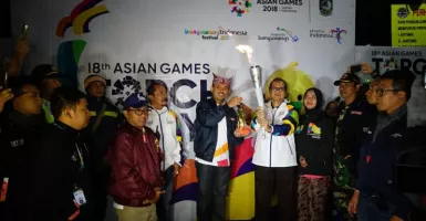 Begini Cara Banyuwangi Menyambut Torch Relay Asian Games 201