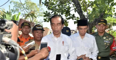 Jokowi Direct Review Handling Earthquake Victims