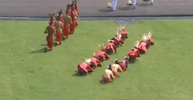 Keren, Tarian SOS Pukau Istana