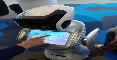 Wow Ada Robot Pintar Bernama Dilo di Bandara Soekarno Hatta