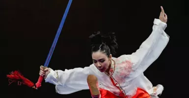 Raih Emas, Ratu Wushu Naik Dua Peringkat di Fans Games