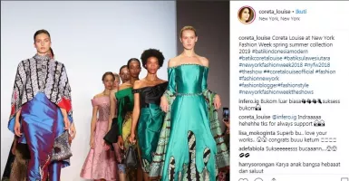 Keren, Karya Anak Bangsa Tampil di New York Fashion Week