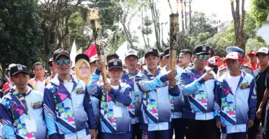 Kirab Obor Asian Para Games 2018 di Bali