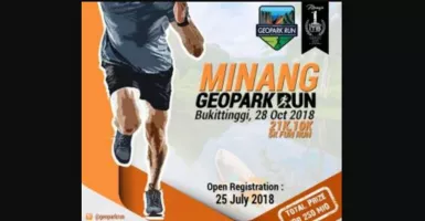 Jelajahi Ngarai Sianok Bersama Minang Geopark Run I