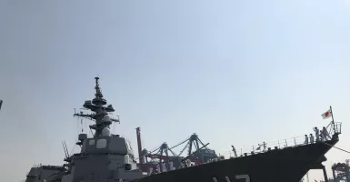 Ada Kapal Perang Jepang di Tanjung Priok