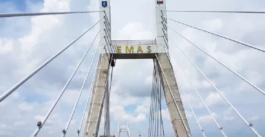 Jembatan Emas Sambut Obor Asian Para Games 2018