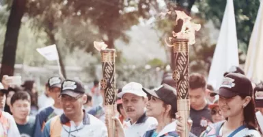 Masuk Jakarta, Obor Asian Para Games 2018 Disambut Meriah