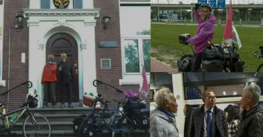 Pesepeda Sepuh Sudah Sampai di Den Haag