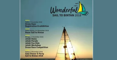 Wonderful Sail to Bintan 2018 Bakal Heboh