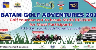 Batam Golf Adventures Bidik Rekor MURI