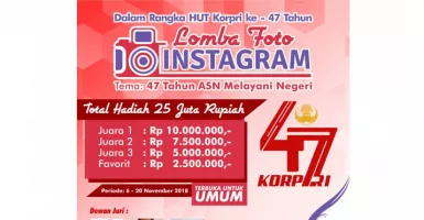 Meriahkan HUT KORPRI, Kemenpar Gelar Lomba Foto