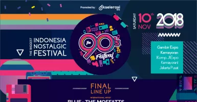 Tiga Hari Lagi 90’s Festival, Ini Dia Informasi Lengkapnya