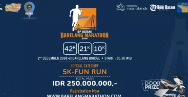 Catat! Batam Barelang Marathon 2018 Kembali Digelar