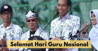 Ini Pesan Jokowi Untuk Para Guru Pada 'Hari Guru Nasional'