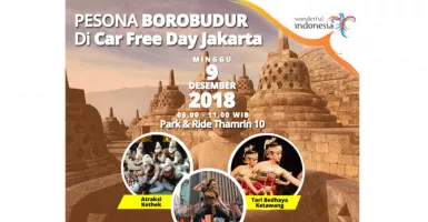 Kemegahan Candi Borobudur Hadir di CFD Jakarta