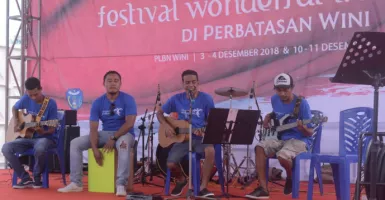 Ada Kolam Susu di Festival Wonderful Indonesia PLBN Wini