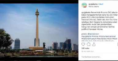 Pemprov DKI akan Percantik Monas pada Tahun 2019