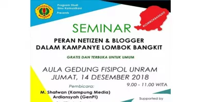 GenPI LS Bagi Pengalaman Kampanye Lombok Via Medsos