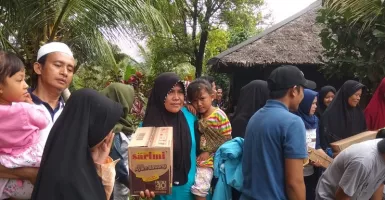 GenPI Banten Berikan Bantuan Korban Tsunami Selat Sunda