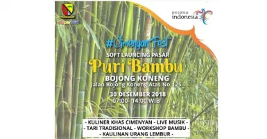 Pasar Puri Bambu Bojongkoneng Bakal Tebar Pesona