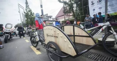 Ramah Lingkungan, Becak Listrik Buatan UGM Diuji Coba