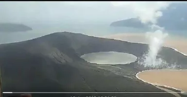 Kondisi Gunung Anak Krakatau Setelah Erupsi, Berbahayakah?