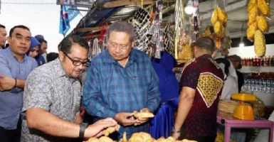 Mampir ke Pasar Saree, SBY Cicipi Kuliner Khas Aceh