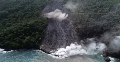 4 Fakta Erupsi Gunung Karangetang di Manado