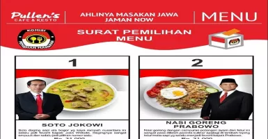 Kuliner Pilpres, Pilih Soto Jokowi Atau Nasgor Prabowo?