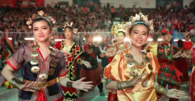 300 Penari Indonesia Tampil di Festival Chingay Singapura