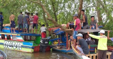 Speedboat Alami Kecelakaan di Sungai Terpanjang Se-Sumatera