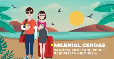 Milenial Cerdas, Saatnya Pilih Yang Peduli Pariwisata Indonesia