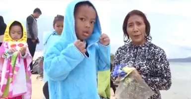 Cucu Susi Pudjiastuti: Buang Sampah Jangan di Lautan! Ini Siapa yang Buang Sampah, Hayo?