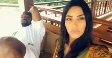 Terungkap, Kim dan Kanye Liburan ke Bali